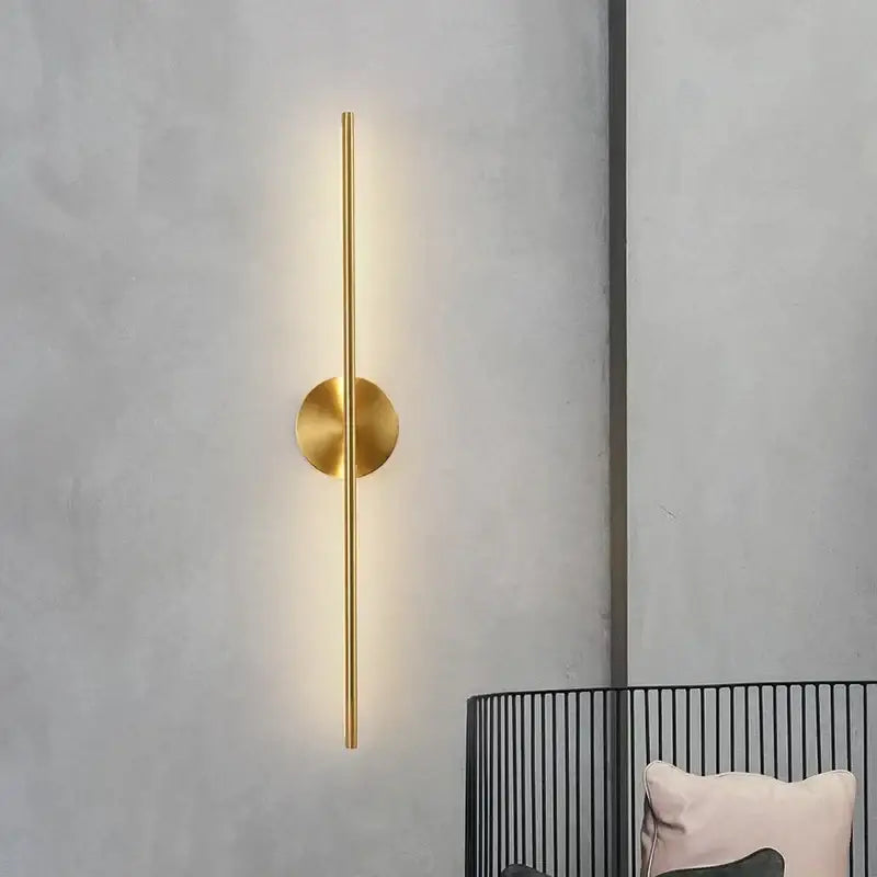 Copper Linear Up-Down Wall Sconce
