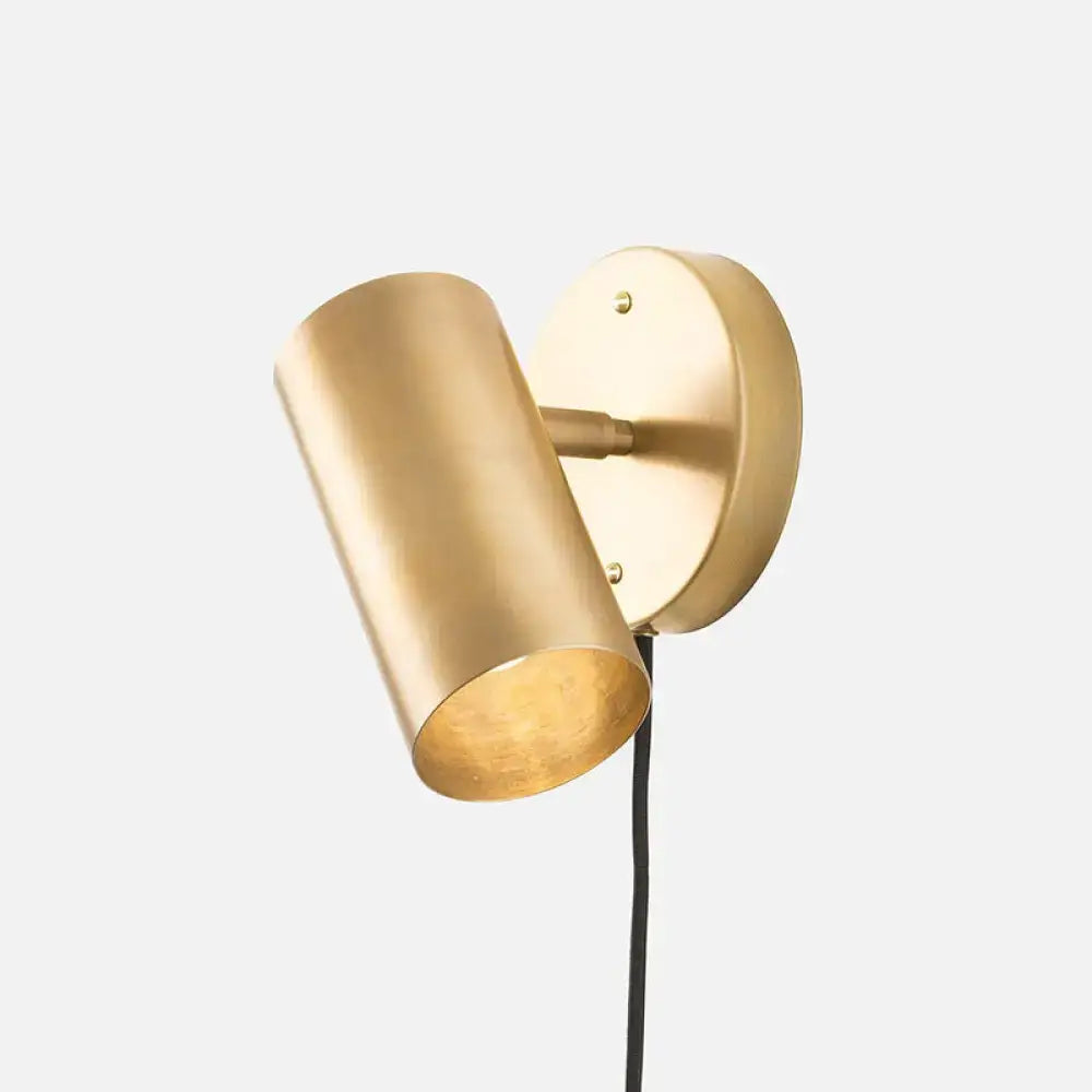 Gold Metal Bedside Spotlight