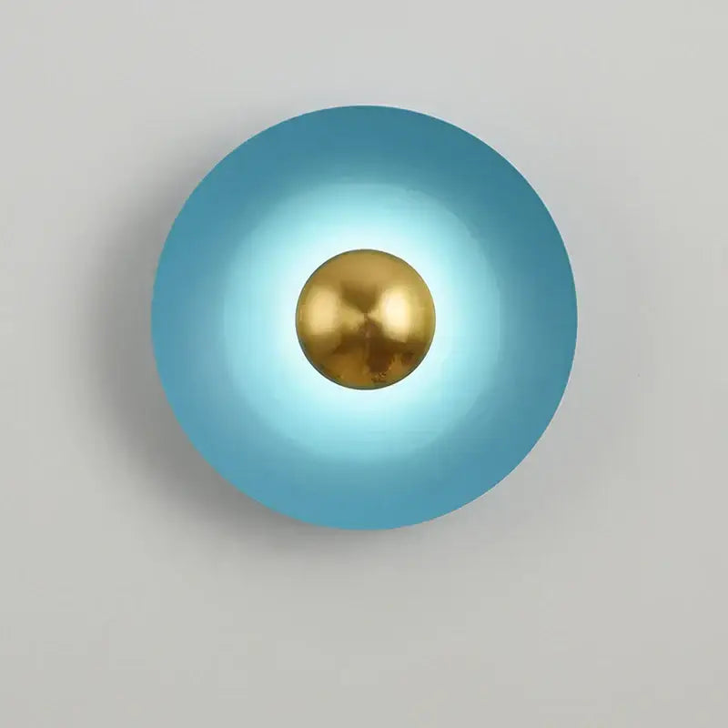 Golden Macaron Wall Lamp