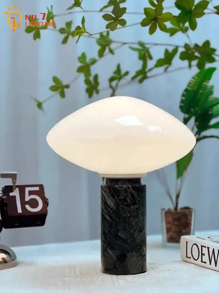 Green Marble Table Lamp