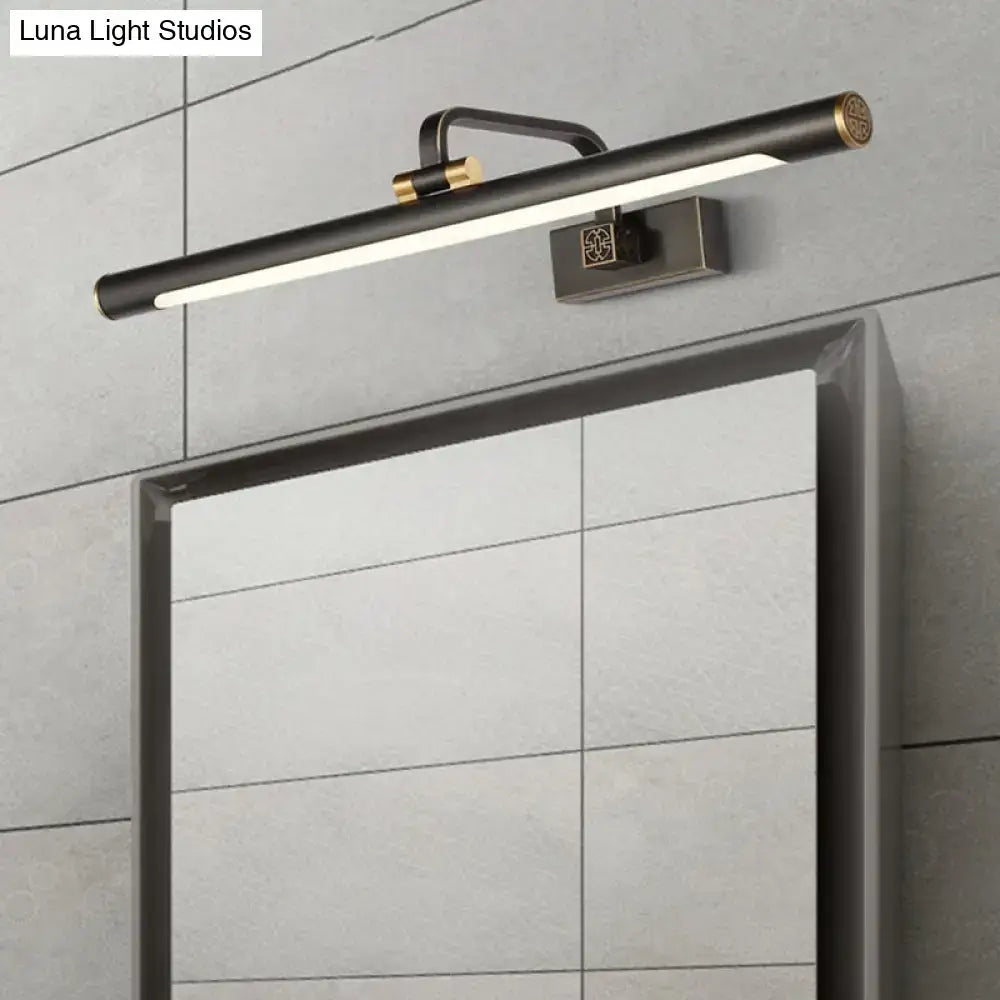 Black Gold Vanity Light