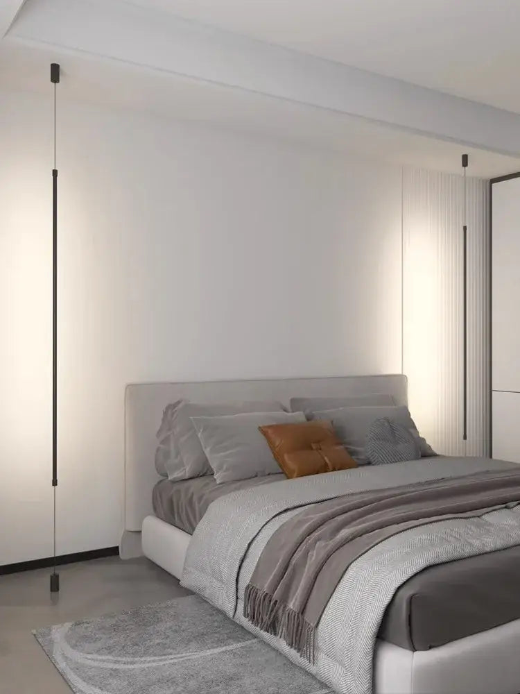 Black Strip Pendant Light
