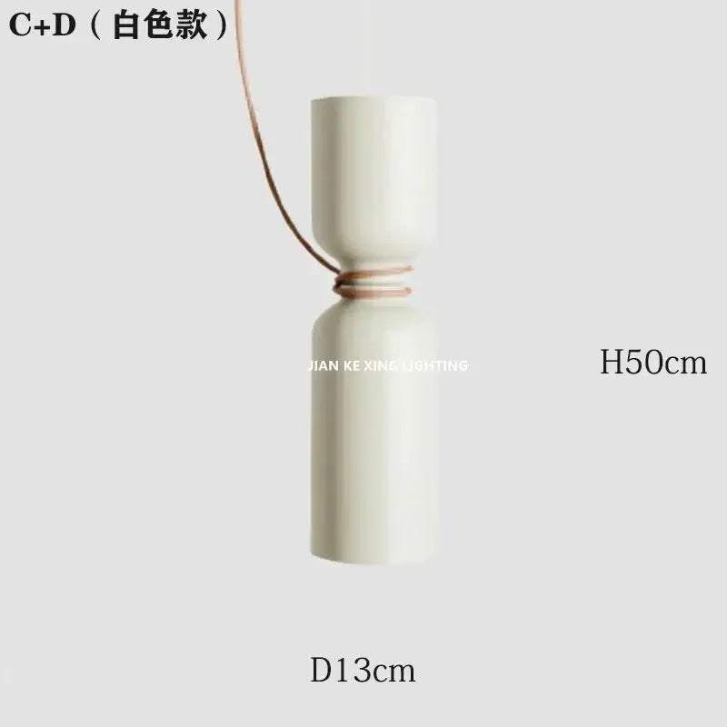 Black Forged Iron Minimalist Pendant Light