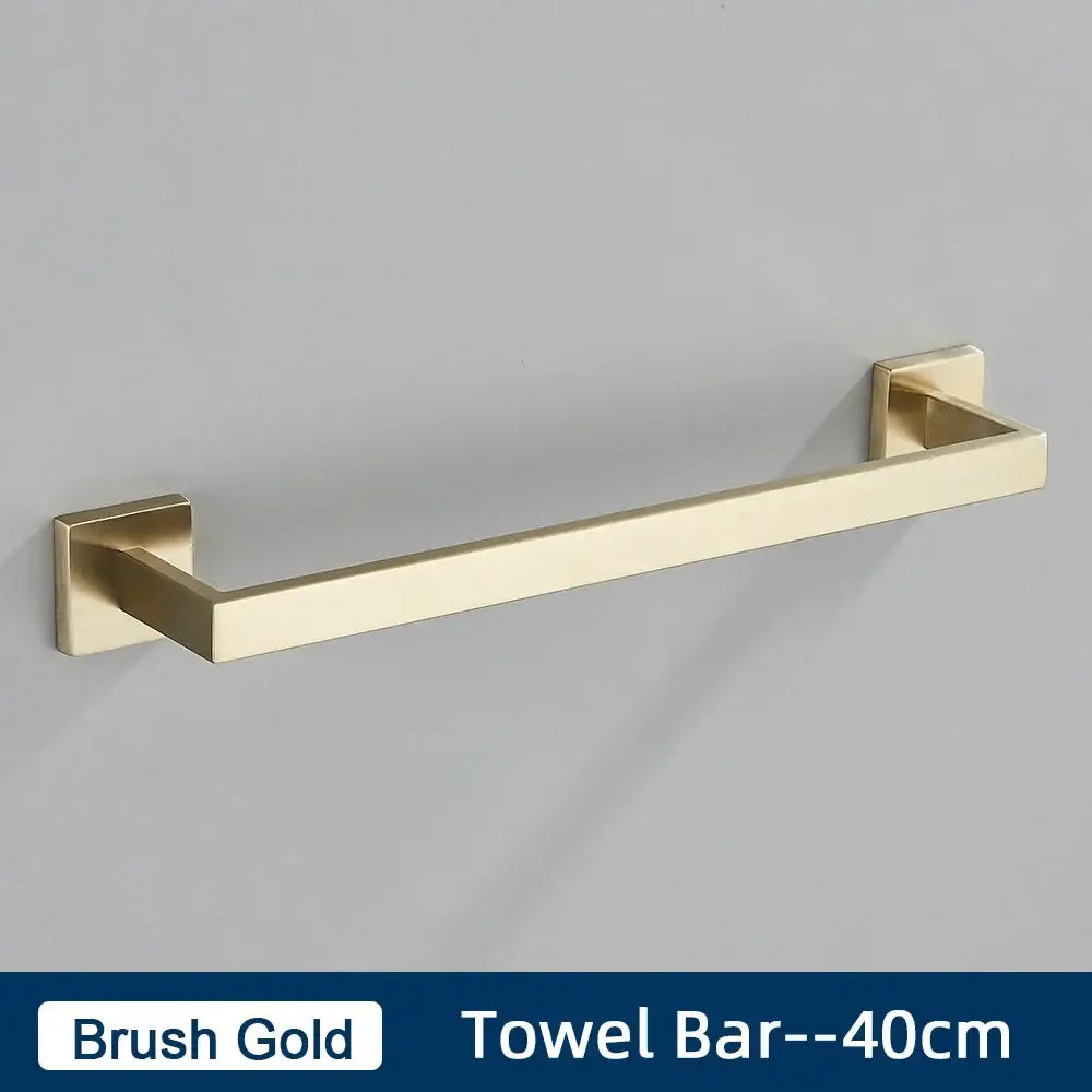 Black Steel Bathroom Set
