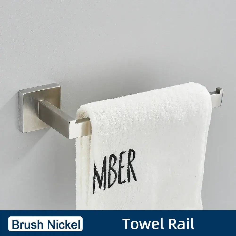 Black Steel Bathroom Set