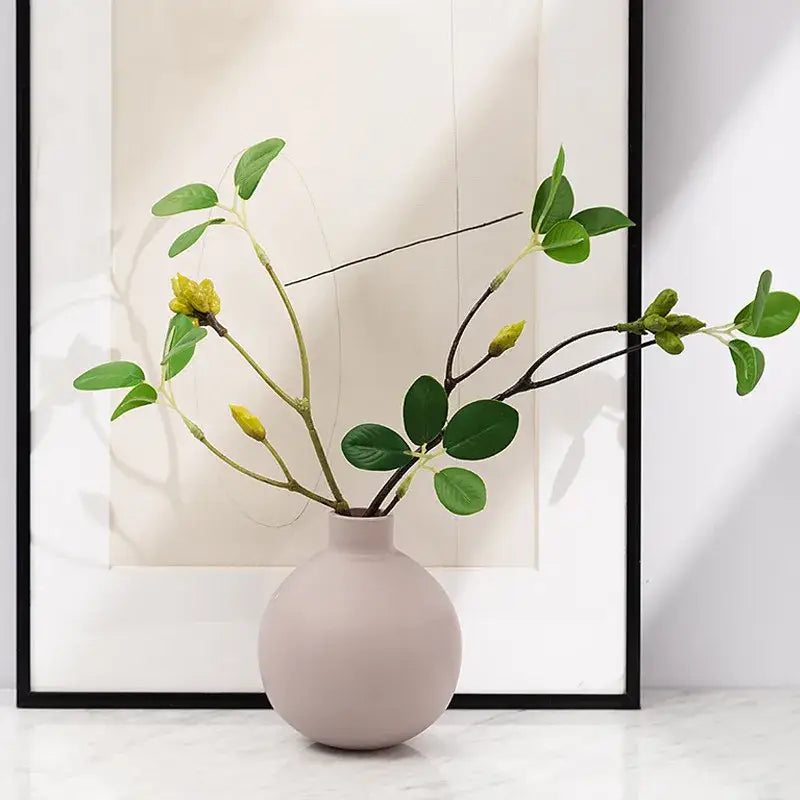 Pastel Geometric Ceramic Vase