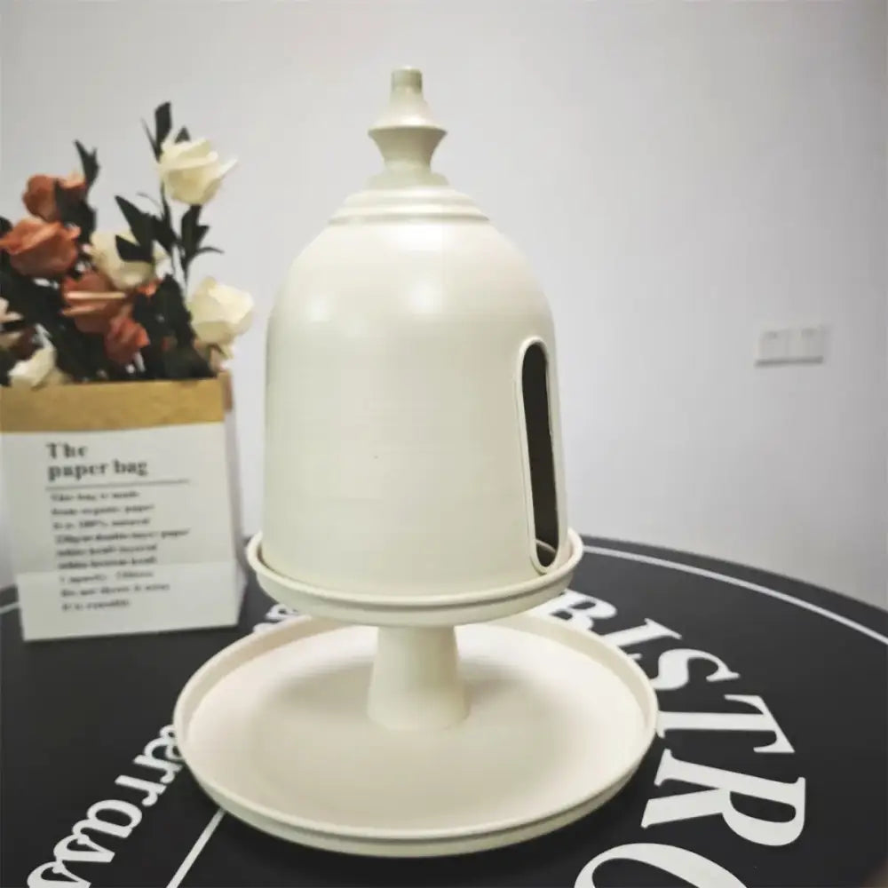 Off White Ceramic Storage Box
