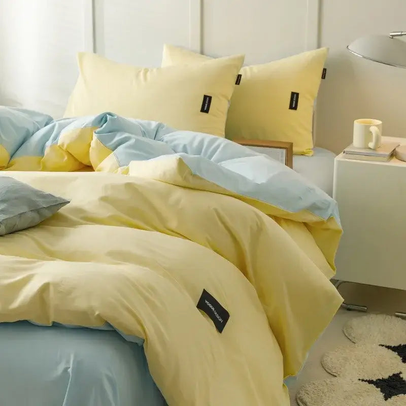 Mint Cotton Bedding Set