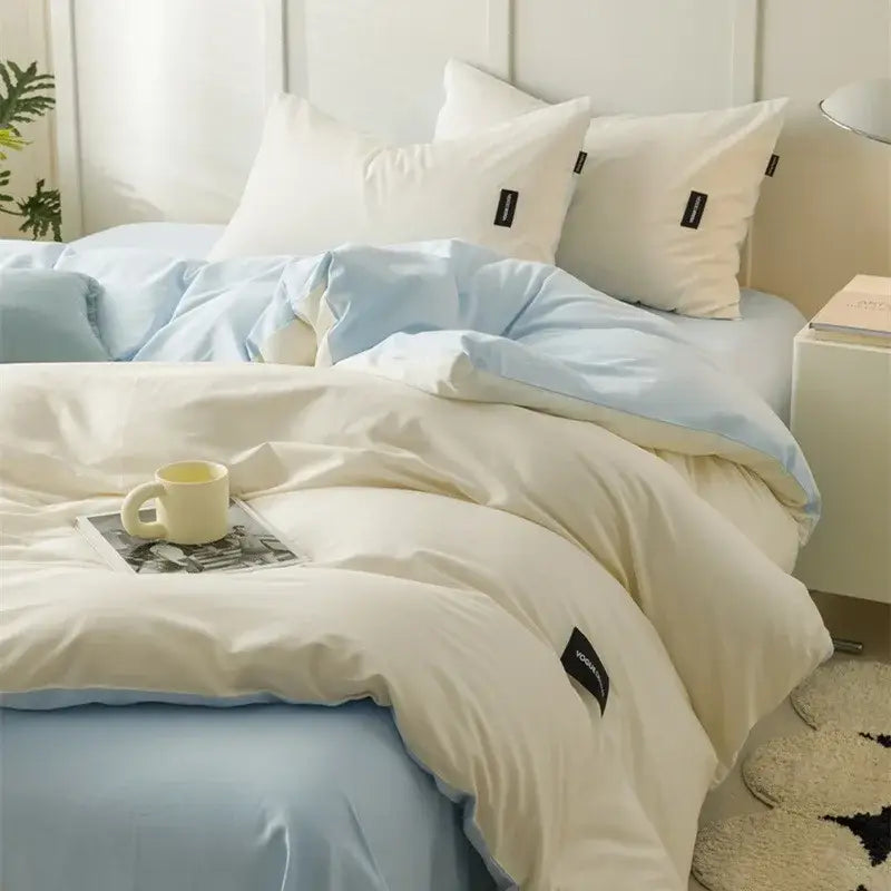 Mint Cotton Bedding Set