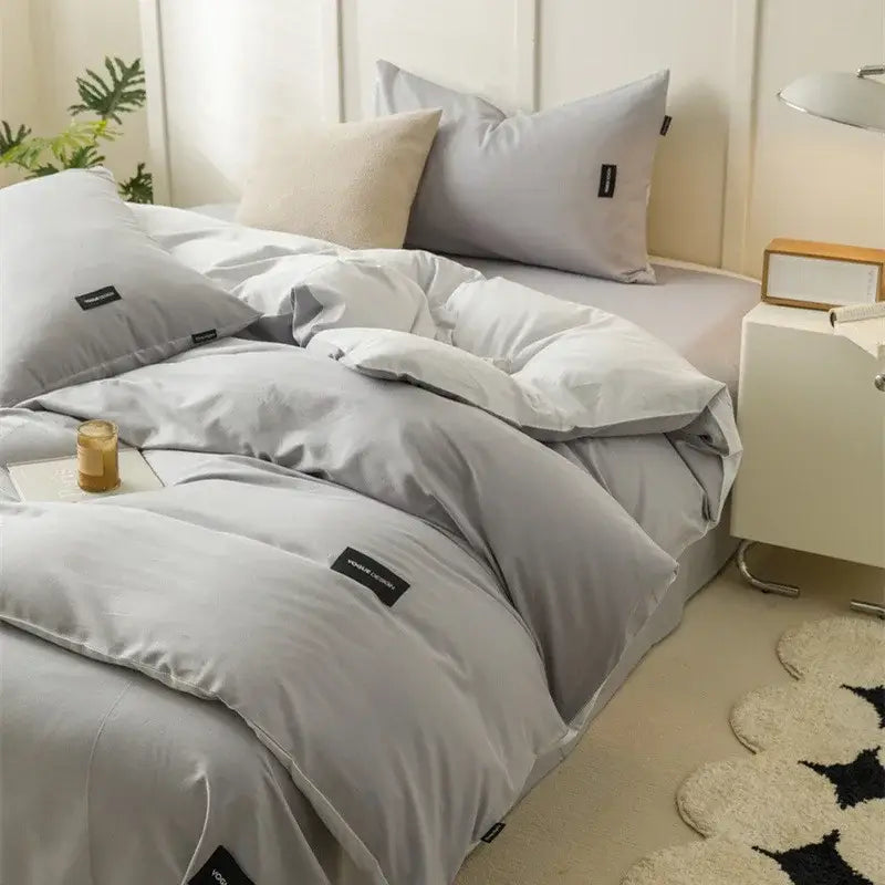 Mint Cotton Bedding Set