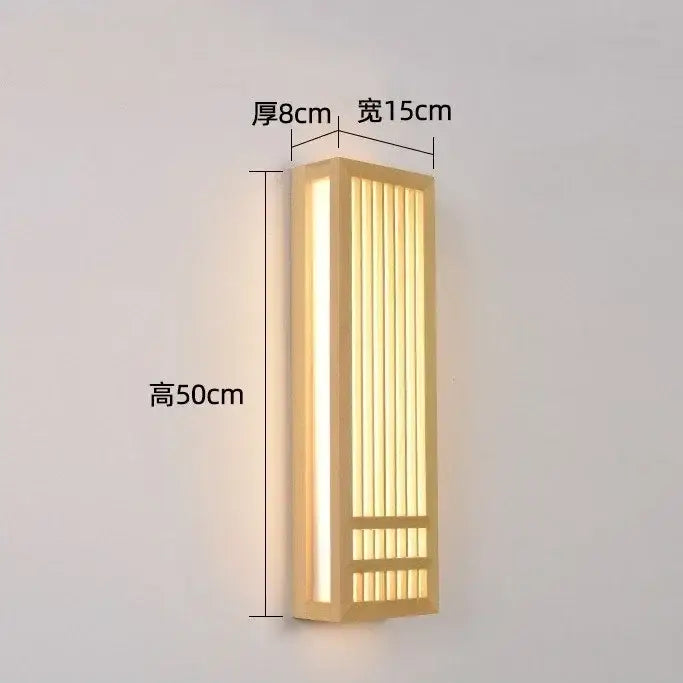 Wood LED Wall Lamp