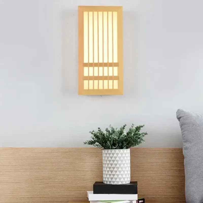 Wood LED Wall Lamp