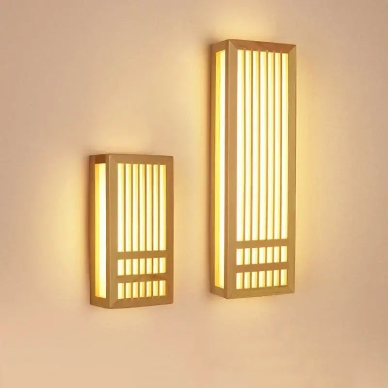 Wood LED Wall Lamp
