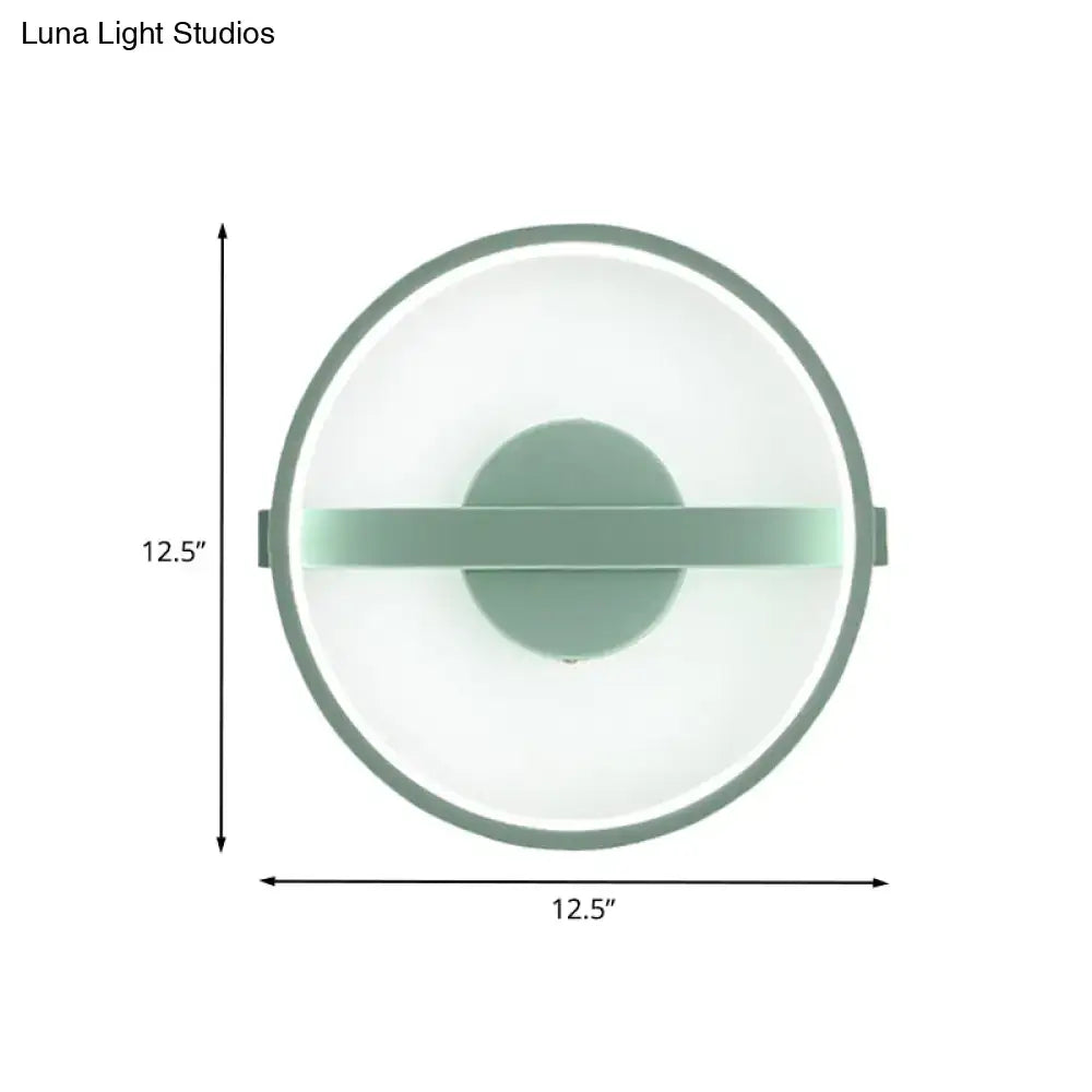 Sage Green LED Sconce