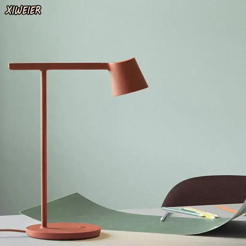 Terracotta Nordic Desk Lamp