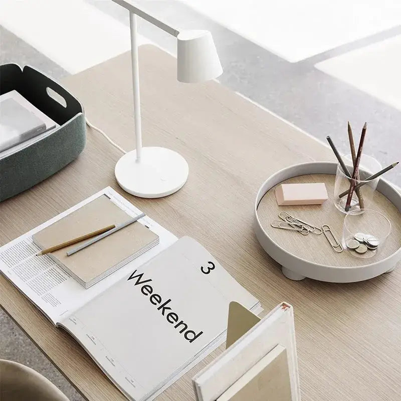 Terracotta Nordic Desk Lamp