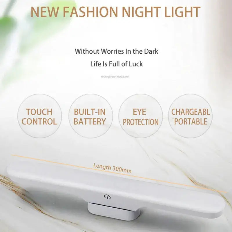 White LED Night Table Lamp