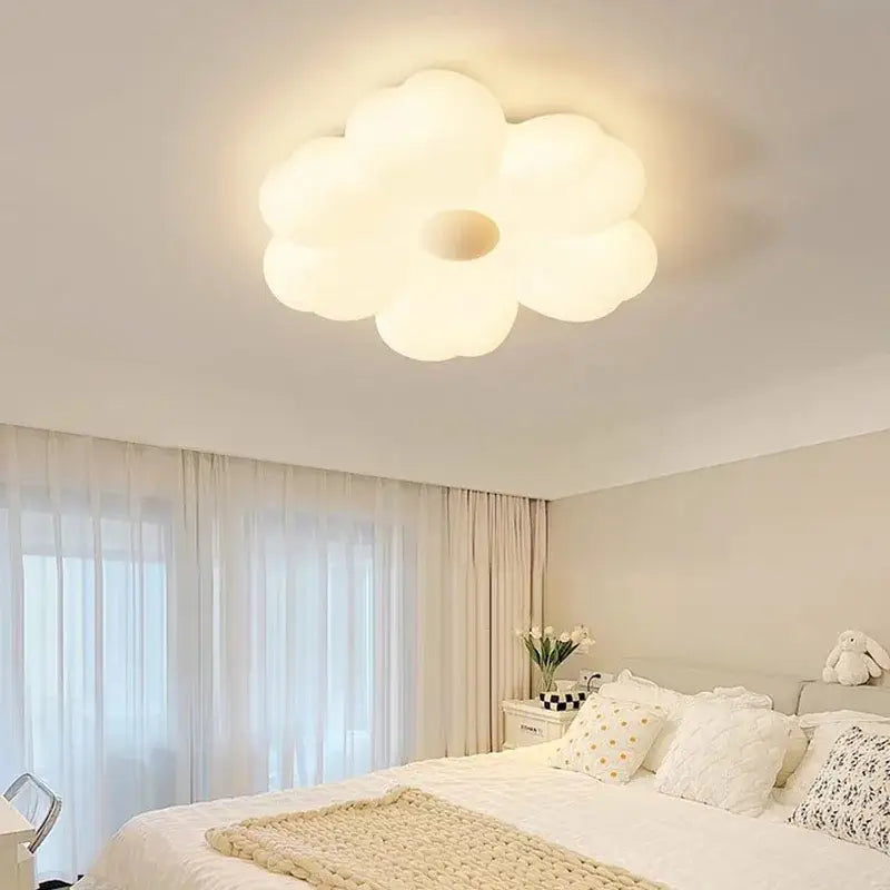 White Cloud Minimalist Bedroom Ceiling Light