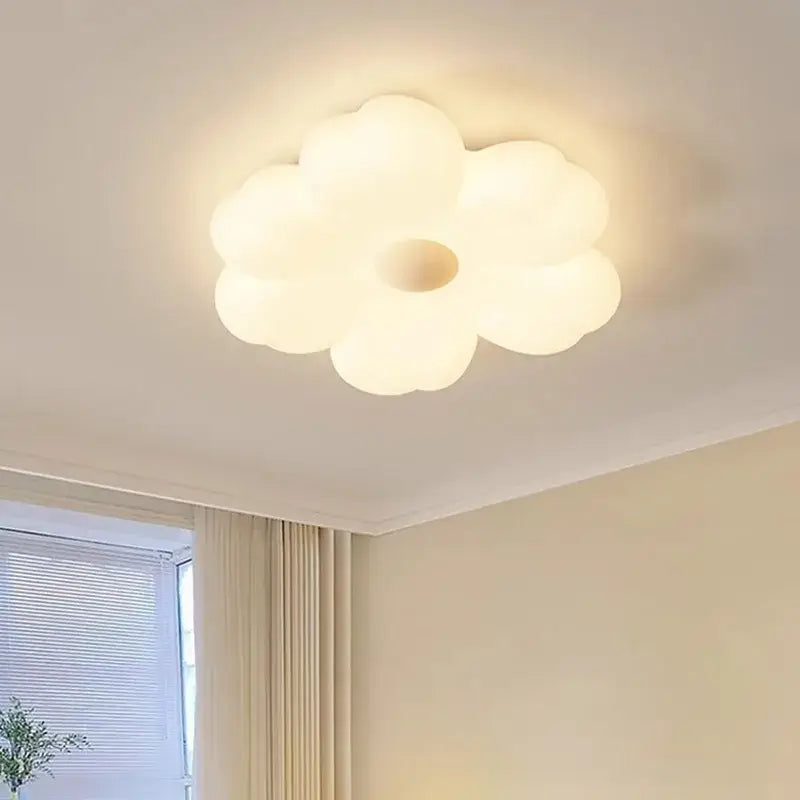 White Cloud Minimalist Bedroom Ceiling Light