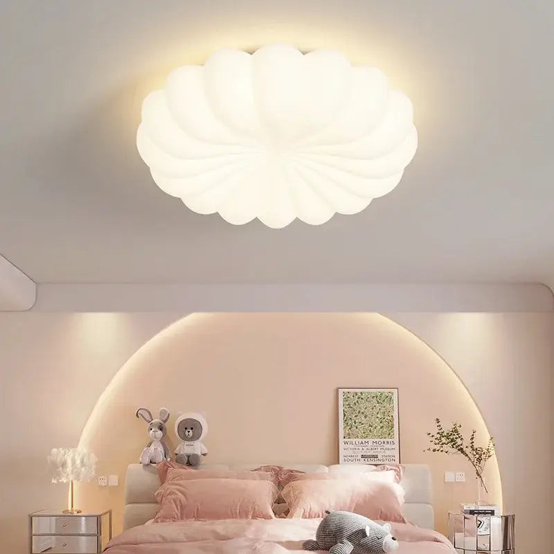 White Cloud Minimalist Bedroom Ceiling Light