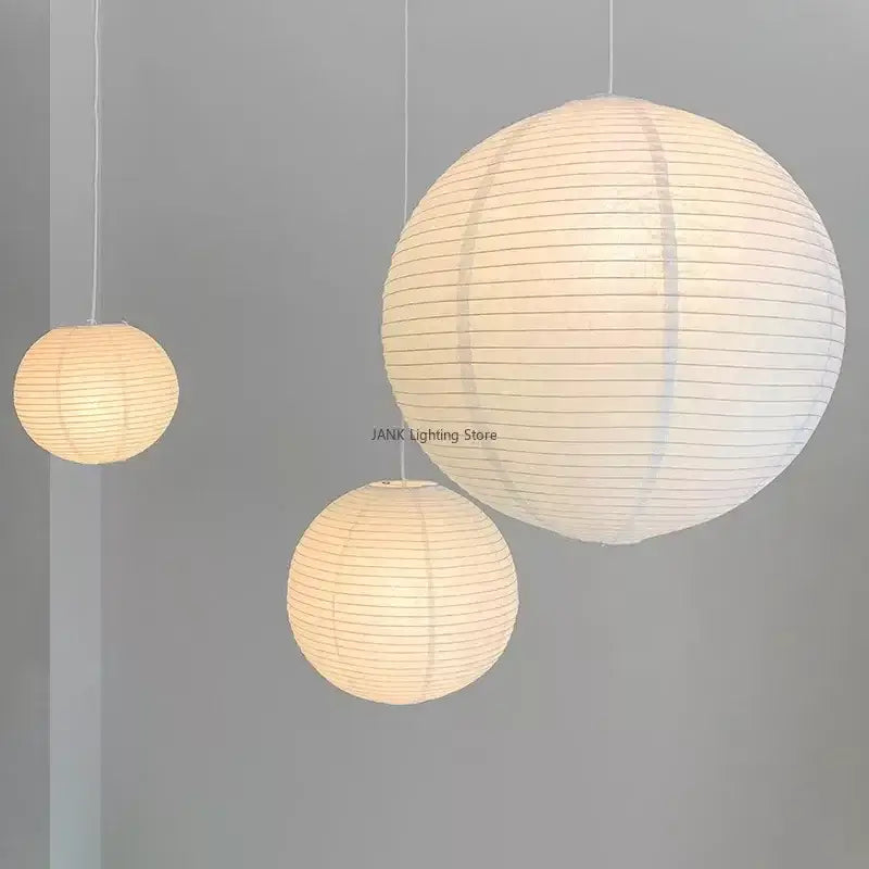 White Handwoven Pendant Lamp