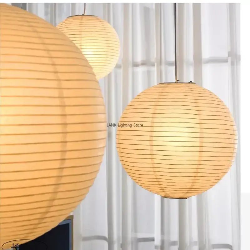White Handwoven Pendant Lamp
