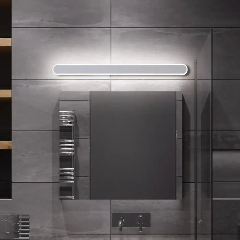 White LED Acrylic Vanity Sconce