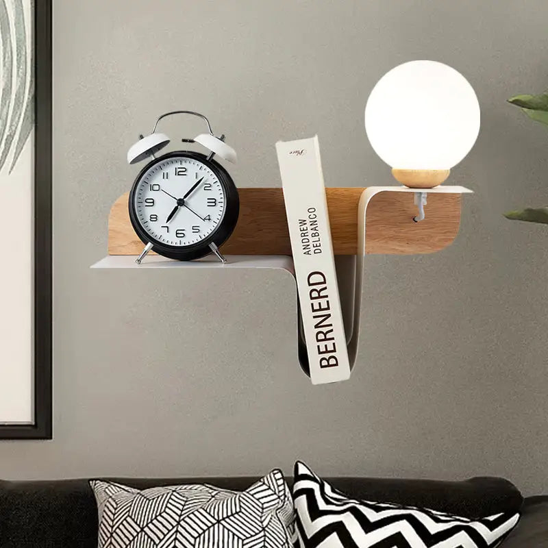 White Frosted Wall Lamp