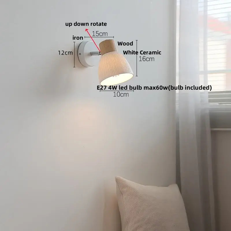 Ceramic LED Wall Light