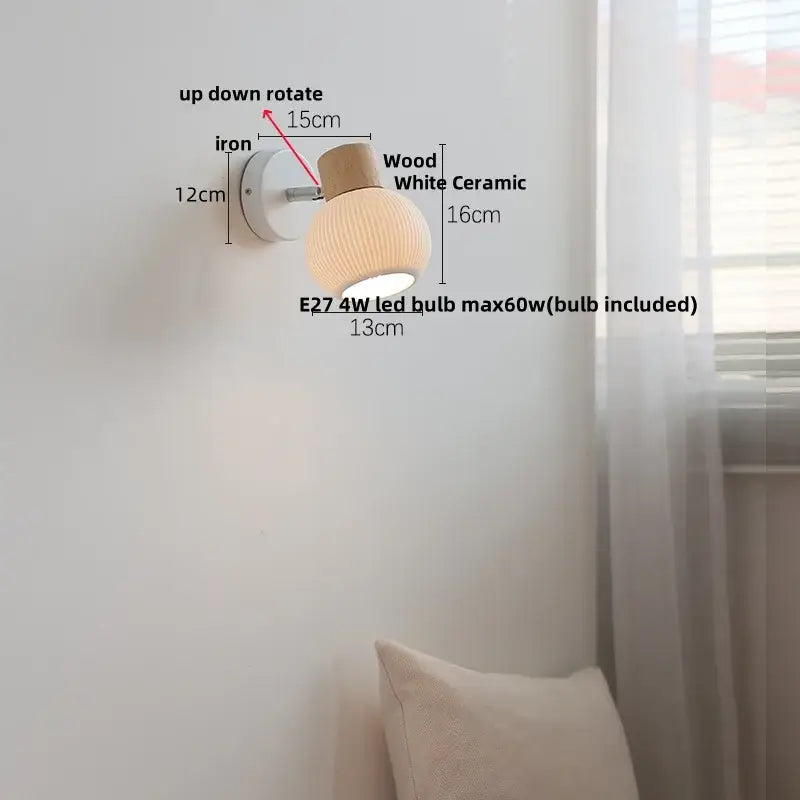 Ceramic LED Wall Light