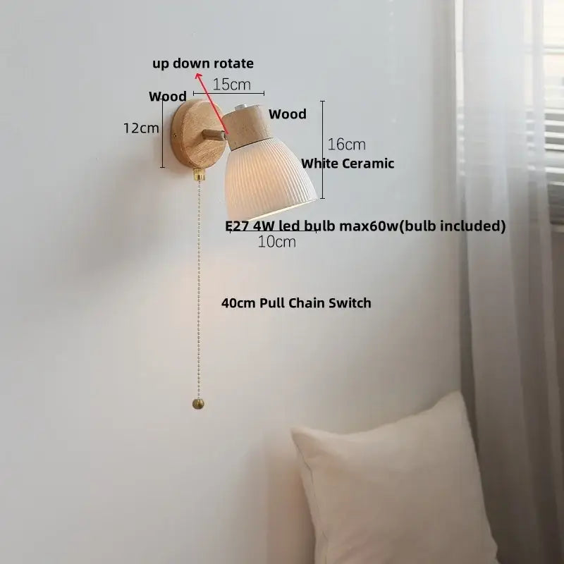 Ceramic LED Wall Light
