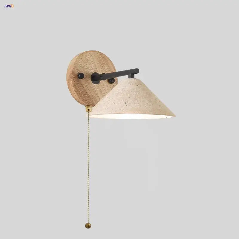 Travertine Wall Light Switch