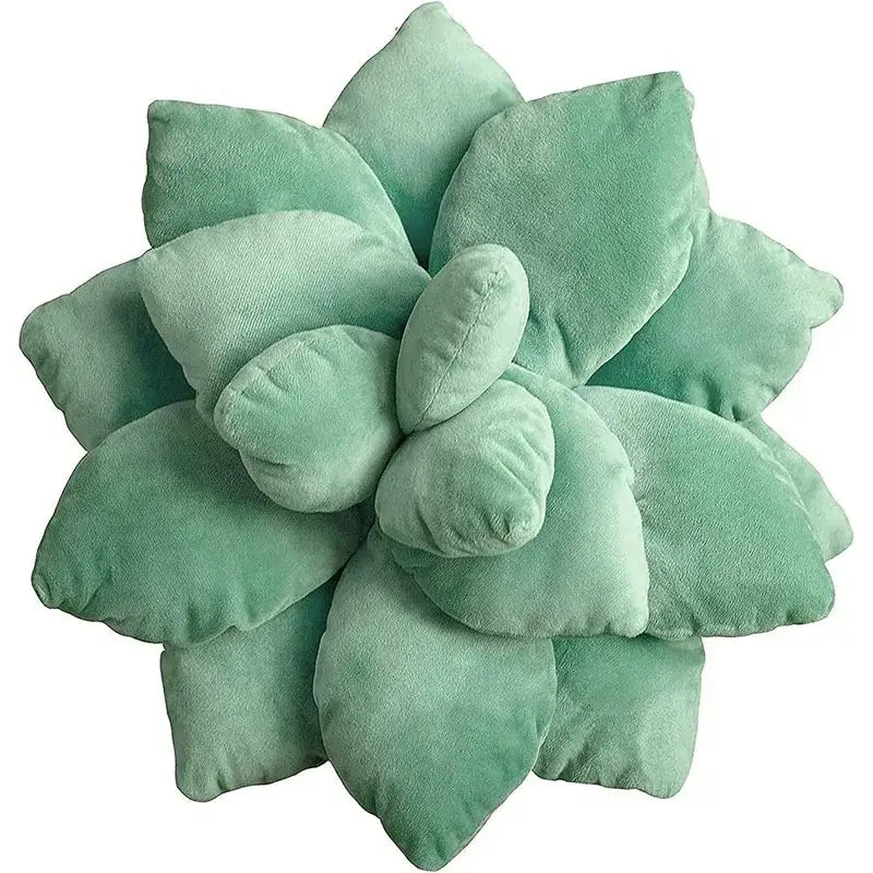 Mint Succulent Cactus Pillow