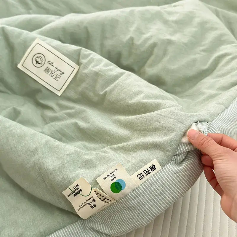 Mint Cotton Cooling Blanket