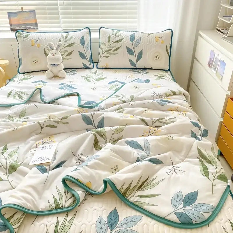 Mint Dinosaur Bedding Set