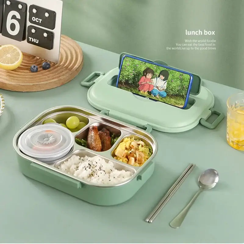 Mint Insulated Bento Box