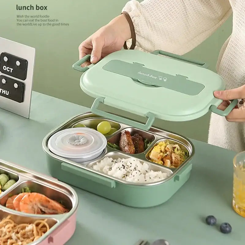 Mint Insulated Bento Box