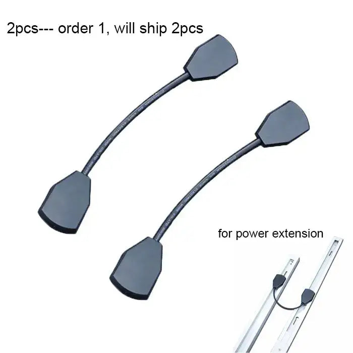 Black White Track Light