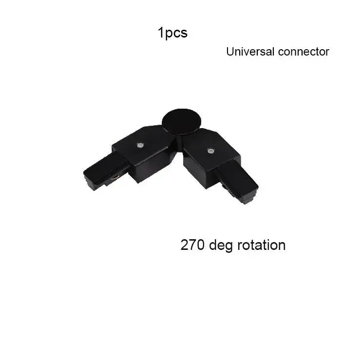 Black White Track Light