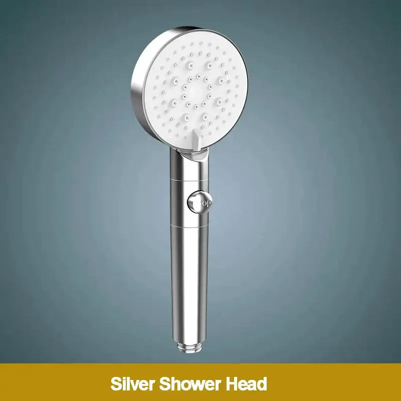 White Black Shower Head
