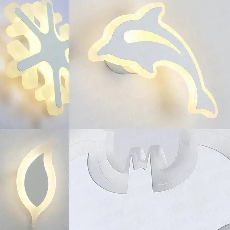 Animal Acrylic Wall Light