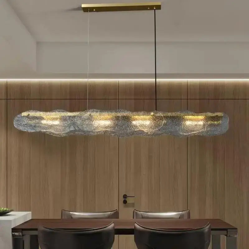 Art Glass Dining Chandelier