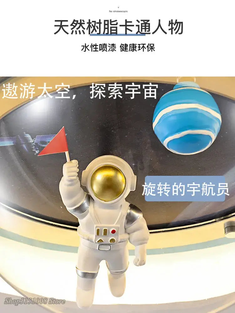 Spaceman Planet Ceiling Lamp