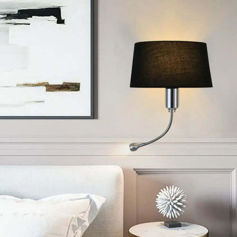 Beige Flush Wall Sconce