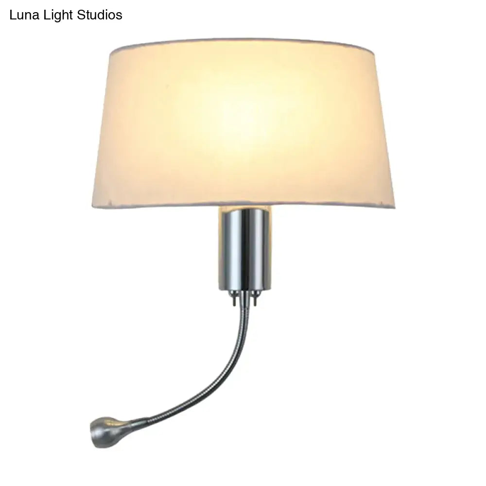 Beige Flush Wall Sconce