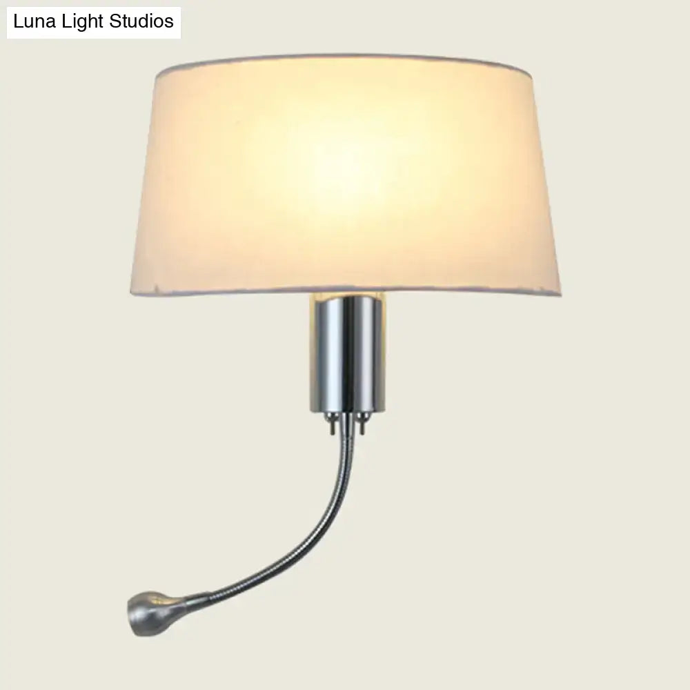 Beige Flush Wall Sconce