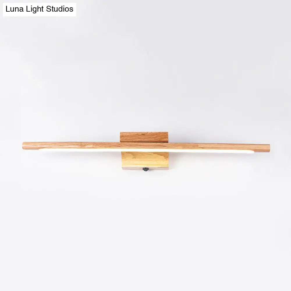 Beige LED Vanity Sconce