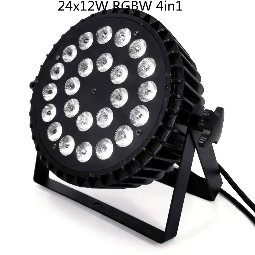 Black LED 24x18W RGBWA Par Light