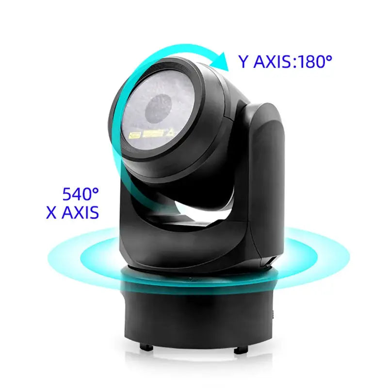 Black RGB Laser Light
