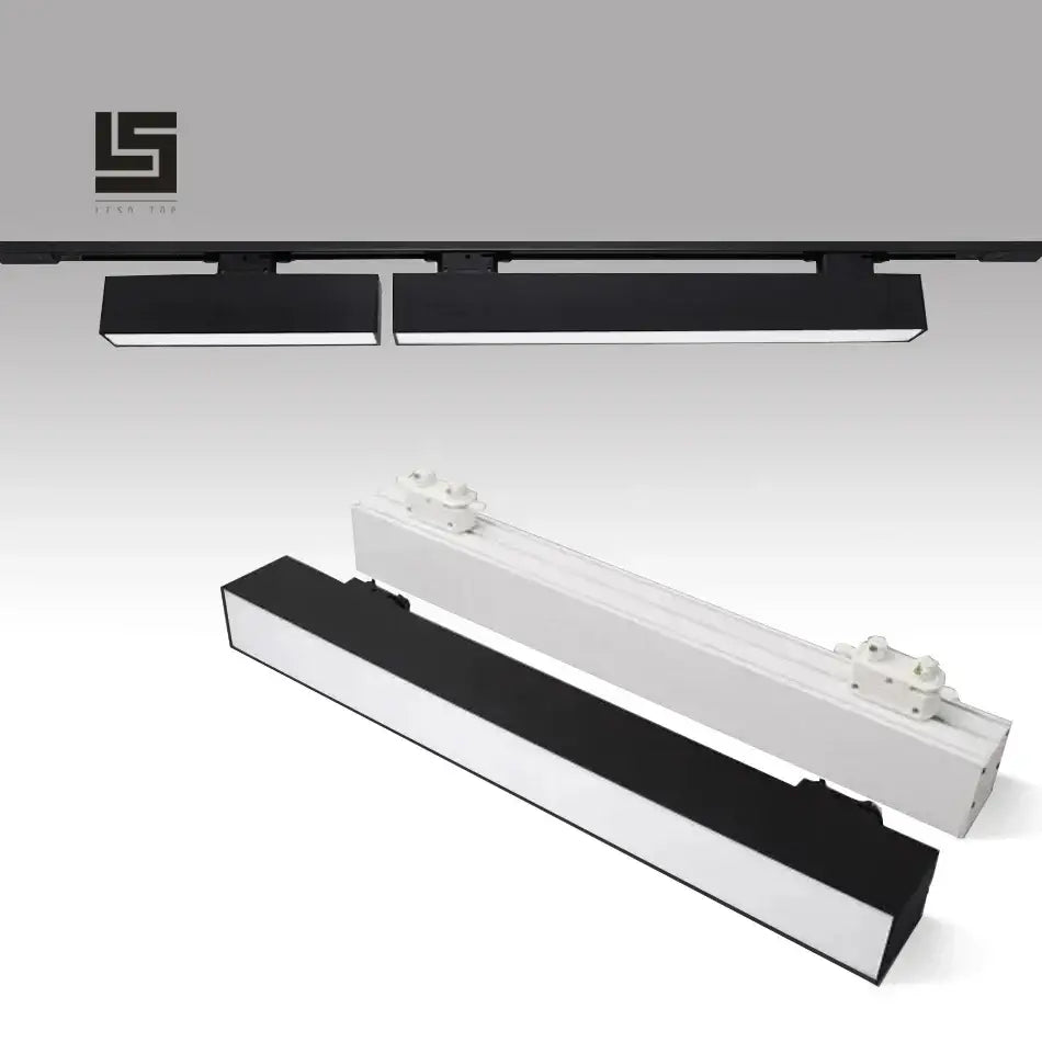 Black Linear Track Light